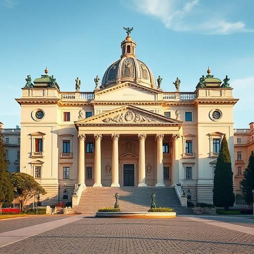Il Palazzo del Quirinale a Roma, sede della Presidenza della Repubblica