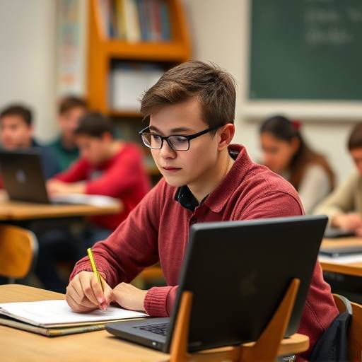 Un anziano che partecipa a un corso di alfabetizzazione digitale in un centro sociale a Firenze